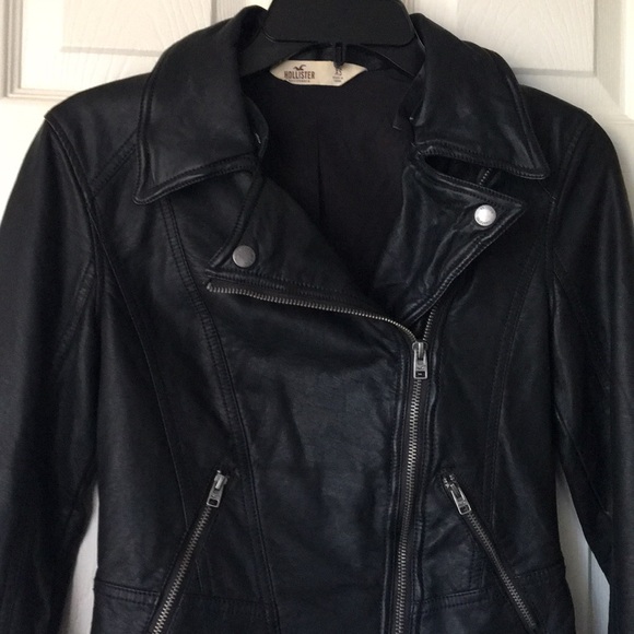 Hollister Jackets & Blazers - Hollister Faux Leather Jacket